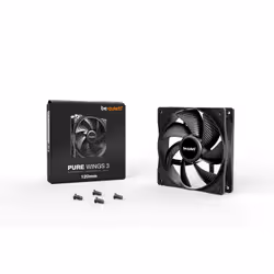 be quiet! Pure Wings 3 120mm Boitier PC Ventilateur 12 cm Noir 1 pièce(s) - Vue supplémentaire 3