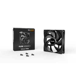 be quiet! Pure Wings 3 120mm PWM Boitier PC Ventilateur 12 cm Noir 1 pièce(s)