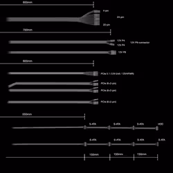 be quiet! POWER ZONE 2 1000W unité d'alimentation d'énergie 20+4 pin ATX Noir - Vue supplémentaire 7