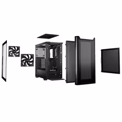be quiet! PURE BASE 501 Airflow Window Black Midi Tower - Vue supplémentaire 4