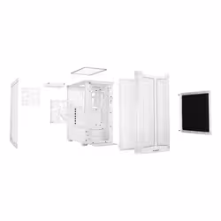 be quiet! Pure Base 501 Blanc | Boîtier PC vitré, Mini ATX / Micro ATX / ATX, 3 ventilateurs Pure Wings 3 140 mm PWM, bande ARGB - Vue supplémentaire 3