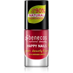 Benecos Happy Nails teinte Vintage Red 5 ml