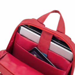 Rivacase 7560 sac à dos Rouge Polyester - Vue supplémentaire 8