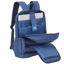 Rivacase 7560 sac à dos Bleu Polyester - Vue supplémentaire 6