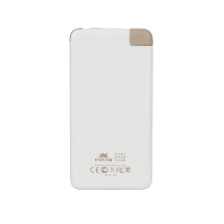 Rivacase VA2004 banque d'alimentation électrique Lithium Polymère (LiPo) 4000 mAh Blanc