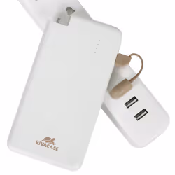 Rivacase VA2004 banque d'alimentation électrique Lithium Polymère (LiPo) 4000 mAh Blanc - Vue supplémentaire 3