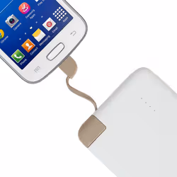 Rivacase VA2004 banque d'alimentation électrique Lithium Polymère (LiPo) 4000 mAh Blanc - Vue supplémentaire 4