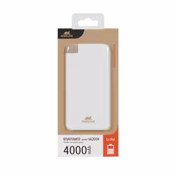 Rivacase VA2004 banque d'alimentation électrique Lithium Polymère (LiPo) 4000 mAh Blanc - Vue supplémentaire 5