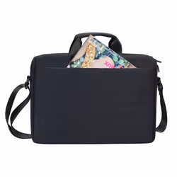 Rivacase Biscayne sacoche d'ordinateurs portables 15.6" Sac Messenger Noir - Vue supplémentaire 8
