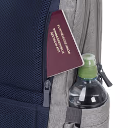 Rivacase 7760 sacoche d'ordinateurs portables 15.6" Étui sac à dos Gris - Vue supplémentaire 5