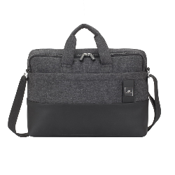 Rivacase Lantau 15.6" Malette Noir, Gris