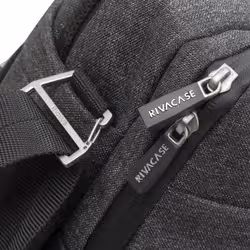Rivacase Lantau 15.6" Malette Noir, Gris - Vue supplémentaire 8