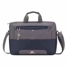 Rivacase Suzuka 7737 sacoche d'ordinateurs portables 15.6" Sac Messenger Bleu, Gris - Vue supplémentaire 16