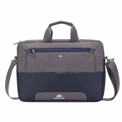 Rivacase Suzuka 7737 sacoche d'ordinateurs portables 15.6" Sac Messenger Bleu, Gris - Vue supplémentaire 2