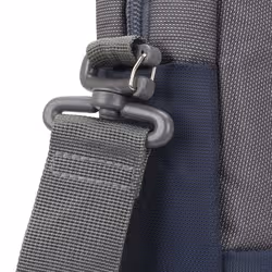 Rivacase Suzuka 7737 sacoche d'ordinateurs portables 15.6" Sac Messenger Bleu, Gris - Vue supplémentaire 5