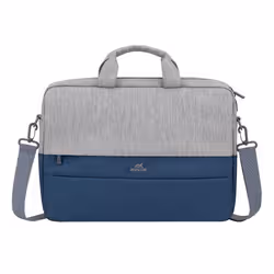 Rivacase 7532 sacoche d'ordinateurs portables 15.6" Malette Bleu, Gris - Vue supplémentaire 2