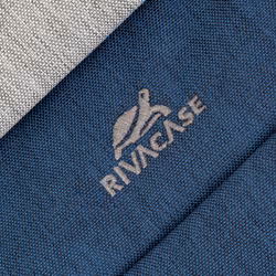 Rivacase 7532 sacoche d'ordinateurs portables 15.6" Malette Bleu, Gris - Vue supplémentaire 6