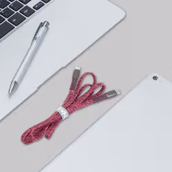 Rivacase PS6105 RD12 câble USB 1,2 m USB 2.0 USB C Rouge - Vue supplémentaire 4