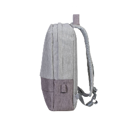 Rivacase 7562 sacoche d'ordinateurs portables 15.6" Sac à dos Gris, Moka