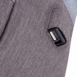 Rivacase 7562 sacoche d'ordinateurs portables 15.6" Sac à dos Gris, Moka - Vue supplémentaire 20