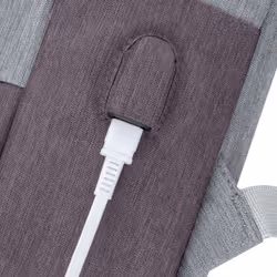 Rivacase 7562 sacoche d'ordinateurs portables 15.6" Sac à dos Gris, Moka - Vue supplémentaire 21