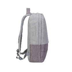 Rivacase 7562 sacoche d'ordinateurs portables 15.6" Sac à dos Gris, Moka