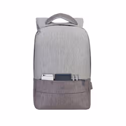 Rivacase 7562 sacoche d'ordinateurs portables 15.6" Sac à dos Gris, Moka - Vue supplémentaire 7