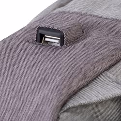 Rivacase 7562 sacoche d'ordinateurs portables 15.6" Sac à dos Gris, Moka - Vue supplémentaire 9