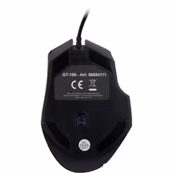 Inter-Tech GT-100 RGB souris Droitier USB Type-A Optique 6400 DPI - Vue supplémentaire 5