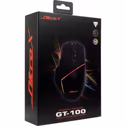 Inter-Tech GT-100 RGB souris Droitier USB Type-A Optique 6400 DPI - Vue supplémentaire 6