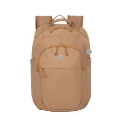 Rivacase Aviva sacoche d'ordinateurs portables 14" Sac à dos Beige