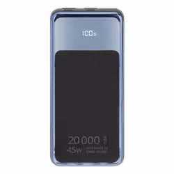 Rivacase VA1075 banque d'alimentation électrique Lithium Polymère (LiPo) 20000 mAh Noir, Bleu - Vue supplémentaire 2