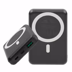 Rivacase VA2604 banque d'alimentation électrique Lithium Polymère (LiPo) 10000 mAh Recharge sans fil Noir - Vue supplémentaire 8