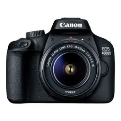 Canon EOS 4000D + EF-S 18-55mm III Kit d'appareil-photo SLR 18 MP 5184 x 3456 pixels Noir