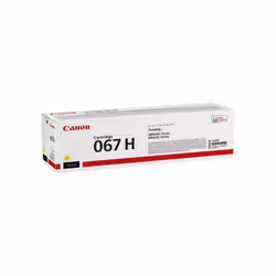 Canon 067H Cartouche de toner 1 pièce(s) Original Jaune - Vue supplémentaire 2