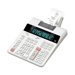 Casio FR-2650RC Calculatrice imprimante blanc Ecran: 12 sur secteur (l x H x P) 195 x 65 x 313 mm