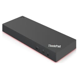 Lenovo 40AN0135EU station d'accueil Avec fil Thunderbolt 3 Noir, Rouge (40AN0135EU)