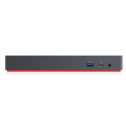 Lenovo 40AN0135EU station d'accueil Avec fil Thunderbolt 3 Noir, Rouge (40AN0135EU)