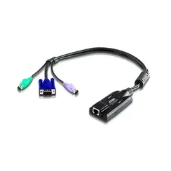 ATEN Adaptateur KVM VGA PS/2 avec prise en charge de la vidéo composite