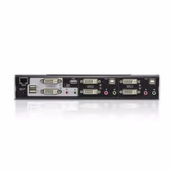 ATEN Commutateur KVMP™ deux affichages/audio DVI Dual Link USB 2 ports - Vue supplémentaire 2