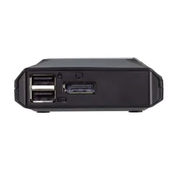 ATEN Commutateur KVM DisplayPort 4K 2 ports USB-C avec sélecteur de port à distance