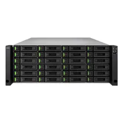 QSAN XCubeNAS NAS Rack (4 U) Intel® Xeon® 8 Go DDR4 0 To QNAP Storage Manager Noir, Métallique