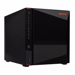 Asustor AS5404T serveur de stockage NAS Intel® Celeron® N5105 4 Go DDR4 0 To ADM Noir - Vue supplémentaire 2