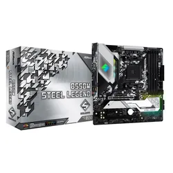 Asrock B550M Steel Legend AMD B550 Emplacement AM4 micro ATX