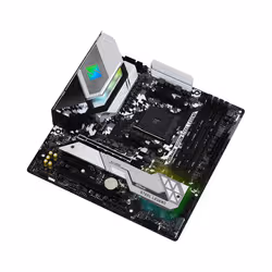 Asrock B550M Steel Legend AMD B550 Emplacement AM4 micro ATX - Vue supplémentaire 3