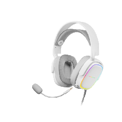 Mars Gaming MHAXW écouteur/casque Avec fil Arceau Appels/Musique Blanc