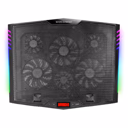 Mars Gaming MNBC5 Support de livres Supports de Laptop Noir 48,3 cm (19") - Vue supplémentaire 3