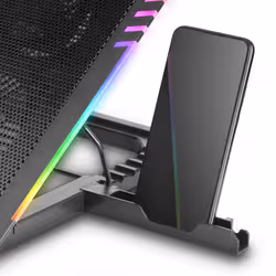 Mars Gaming MNBC5 Support de livres Supports de Laptop Noir 48,3 cm (19") - Vue supplémentaire 5