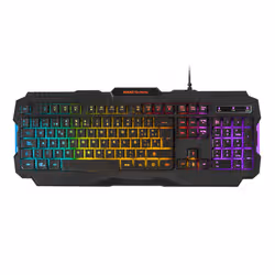 Mars Gaming MCPRGB2FR clavier Souris incluse USB AZERTY Français Noir - Vue supplémentaire 4