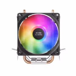 Mars Gaming MCPUARGB système de refroidissement d’ordinateur Processeur Refroidisseur 9 cm Noir - Vue supplémentaire 2